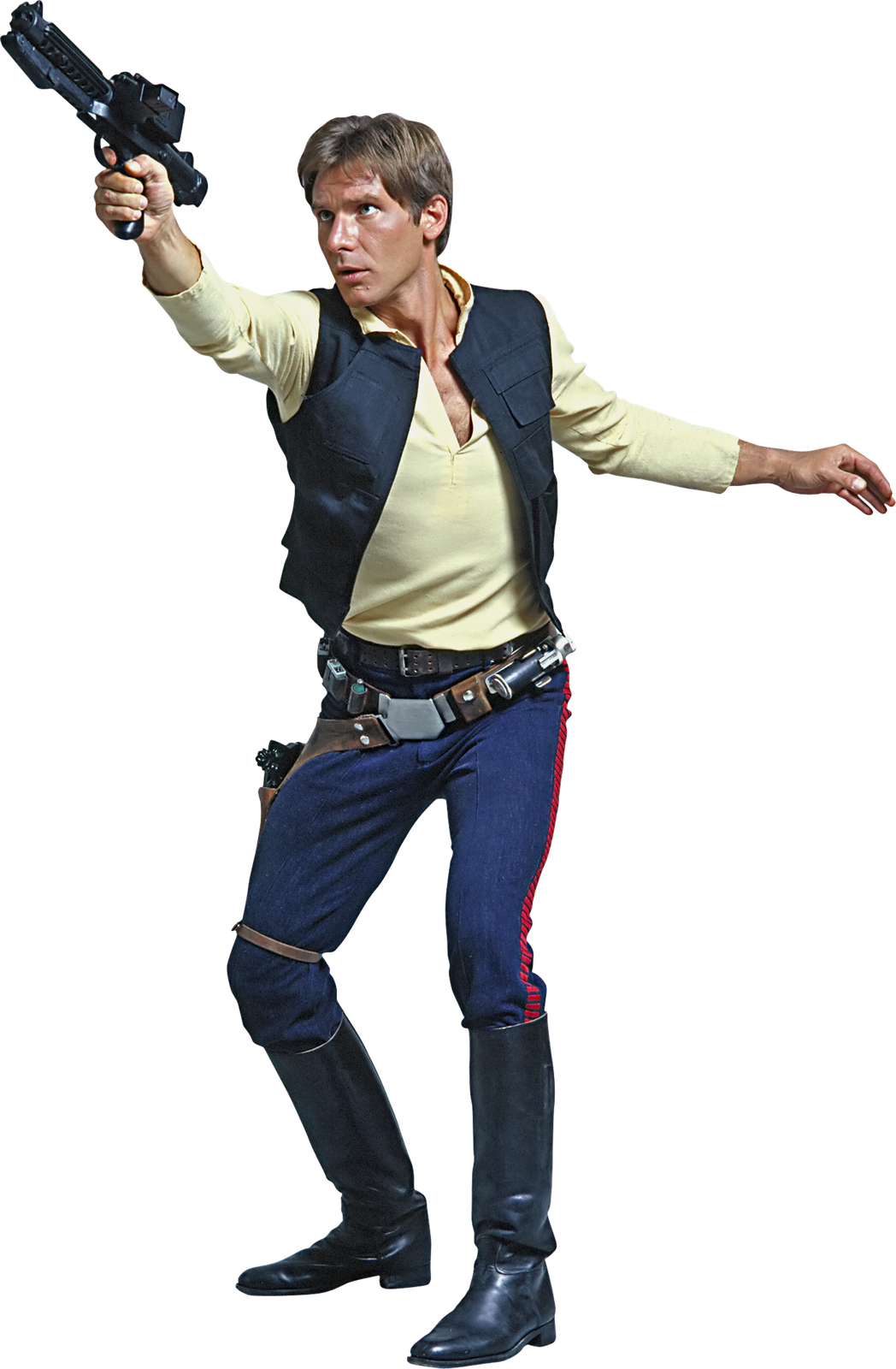 Han Solo Png Image (indigo, black)