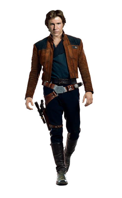 Han Solo Png Transparent Hd Photo (black)