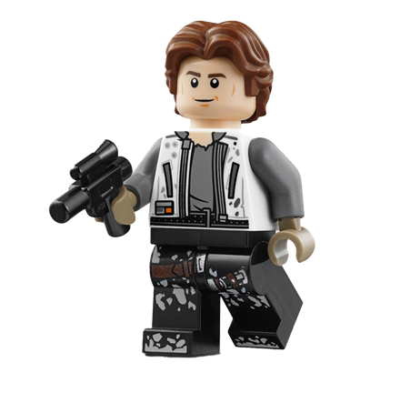 Han Solo Png Transparent Image (black)