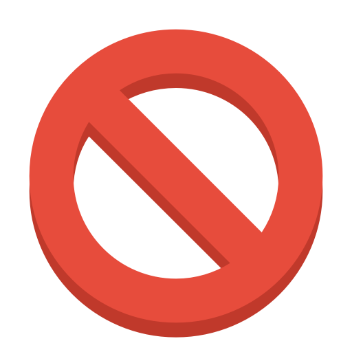 Ban Symbol Png Transparent Image (black, chocolate)