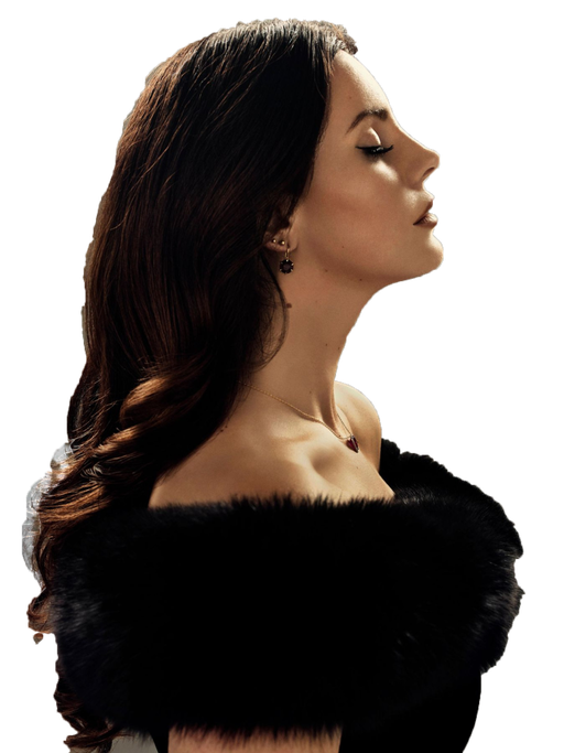 Lana Del Rey Png File (black)