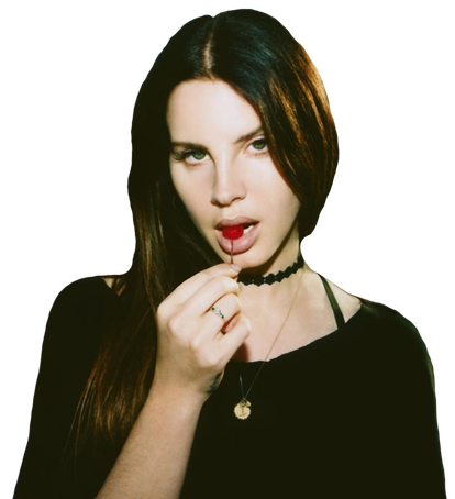 Lana Del Rey Png Free Download (black)