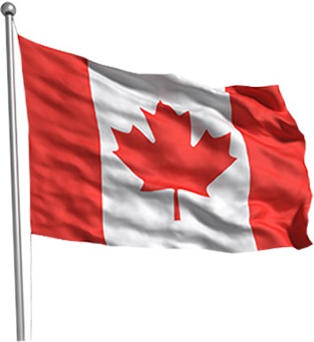 Canada Flag Png Clipart (lavender, pink, white)