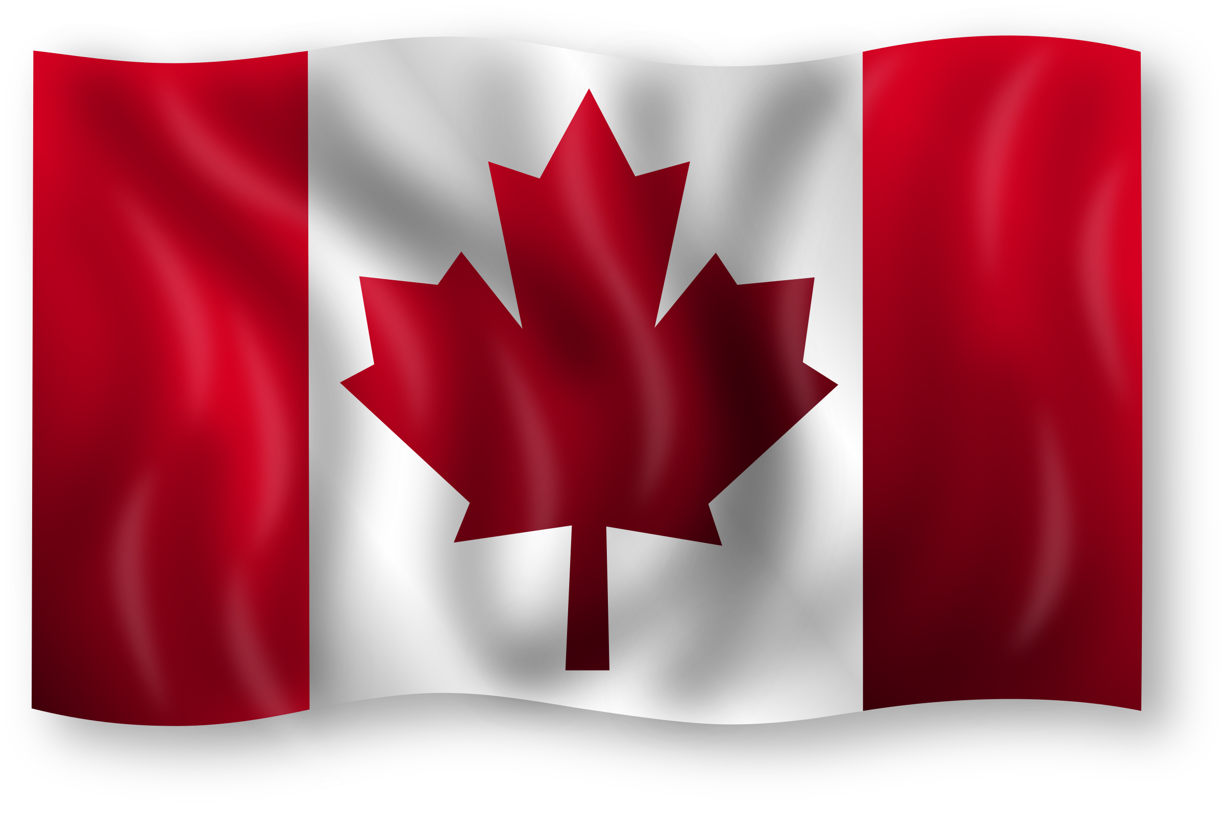 Canada Flag Png Picture (black, maroon, silver)