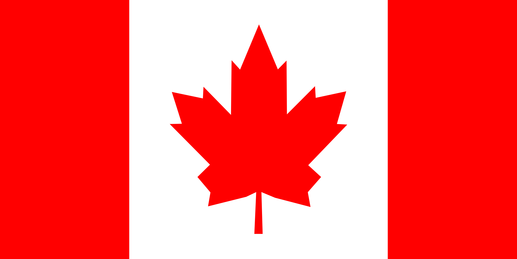 Canada Flag Transparent (chocolate, beige, white, red)