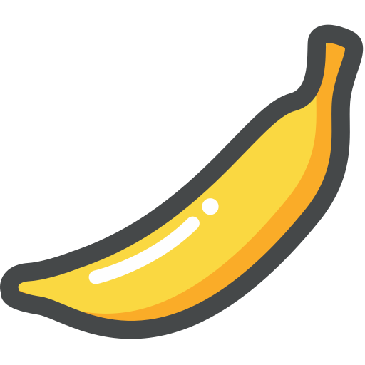 Banana Fruit Food Icon Free Nobackground Png Icon Download (white, indigo, black, orange, gold)