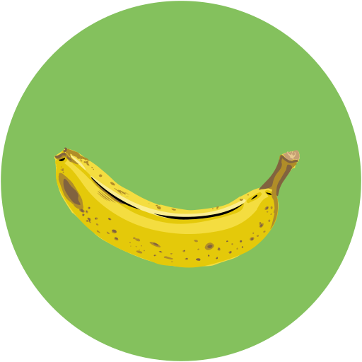 Canary Banana Food Fruit Icon Free Nobackground Png Icon Download (gray, gold, black)