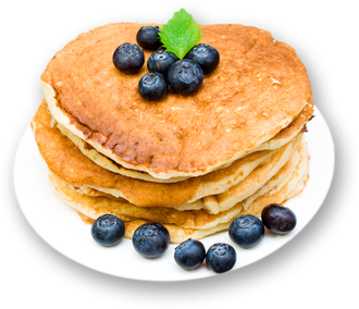 Pancakes Png Clipart (white, black)