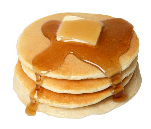 Pancakes Png Pic (white)