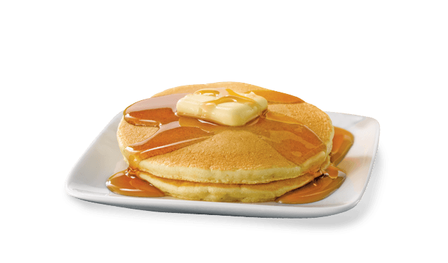 Pancakes Png Transparent Image (black)