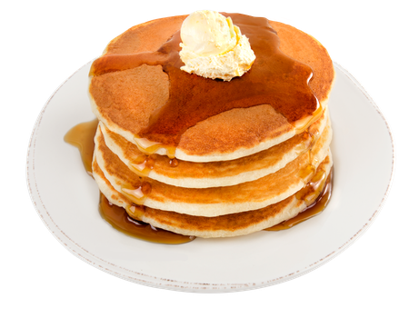 Pancakes Transparent Png (beige, black)