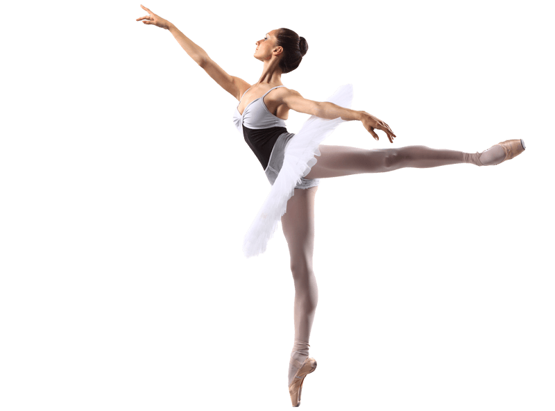 Dancer Ballet Png Cutout (gray)