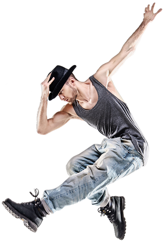 Dancer Png Transparent Picture (black)