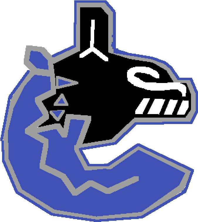 Vancouver Canucks Png Hd (indigo, black, gray, white, teal)