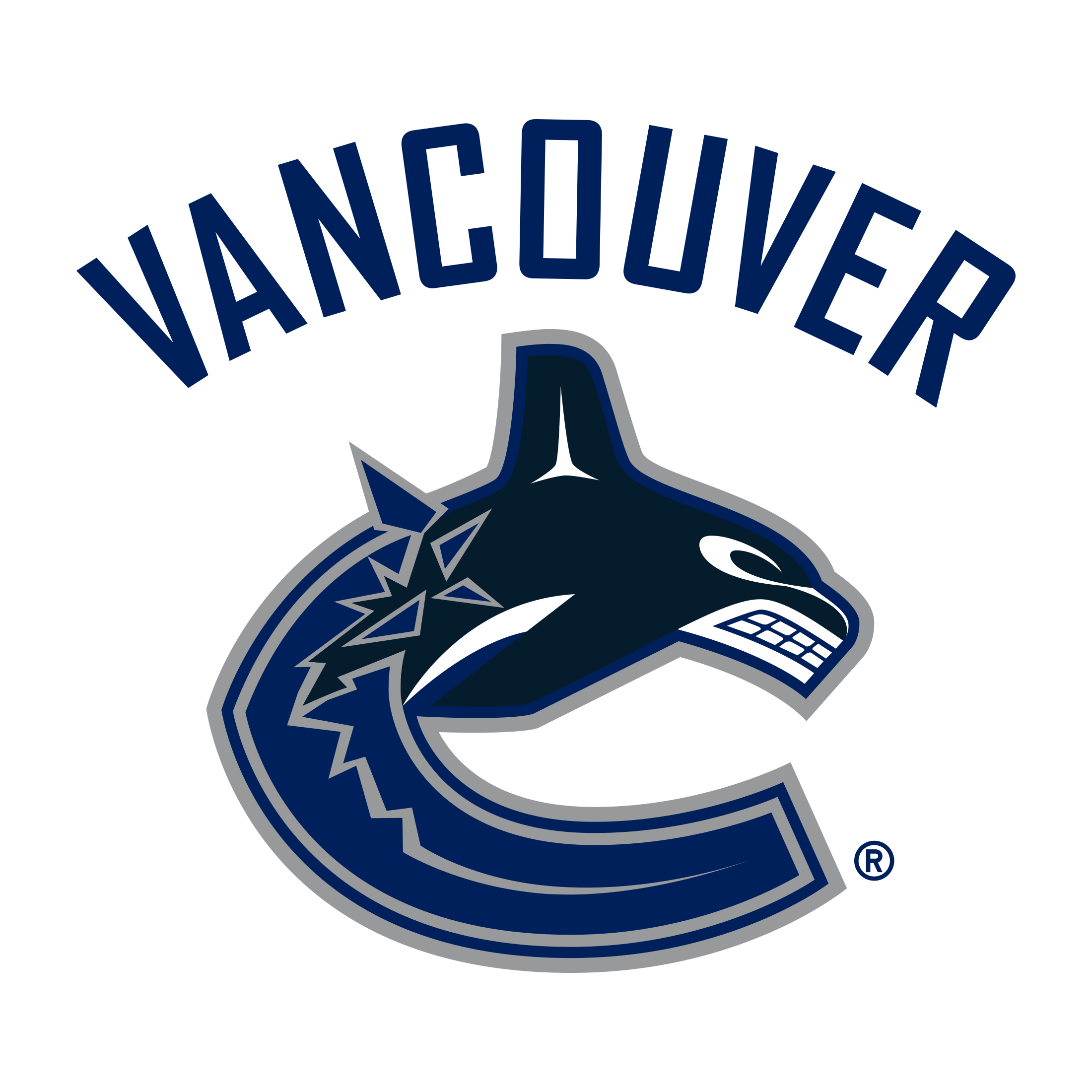 Vancouver Canucks Png Pic (navy, black)