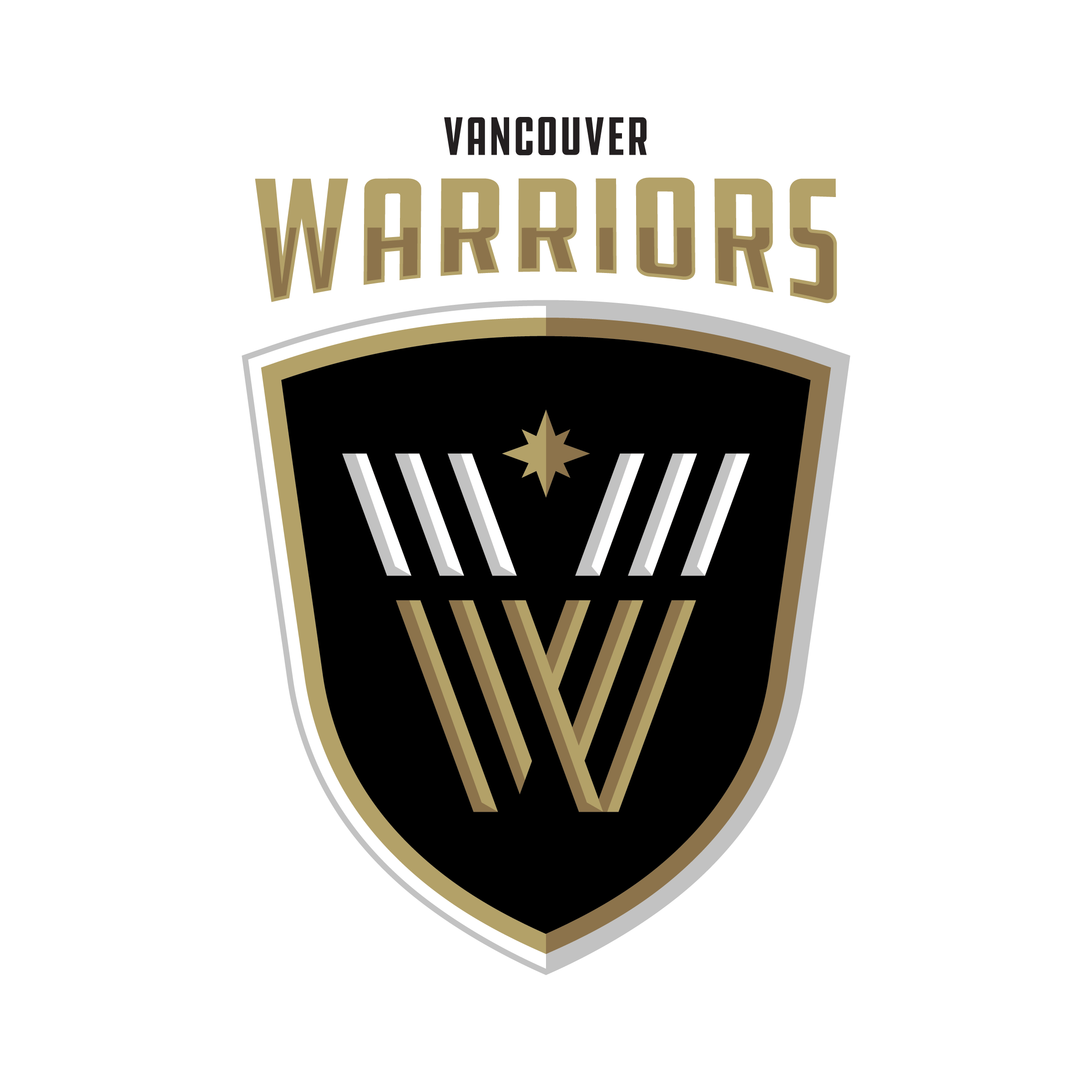 Vancouver Warriors Png (black)