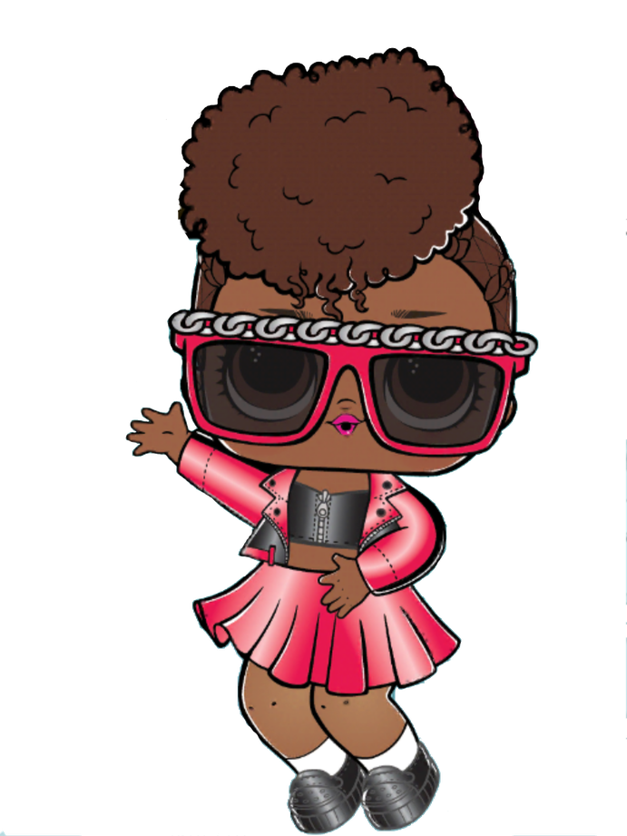 Fancy Lol Surprise Doll Png Photos (maroon, chocolate, black)