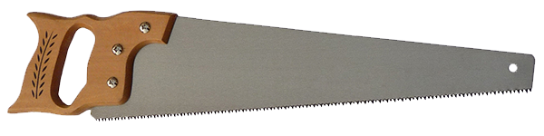 Hand Saw Transparent Png (gray, white)