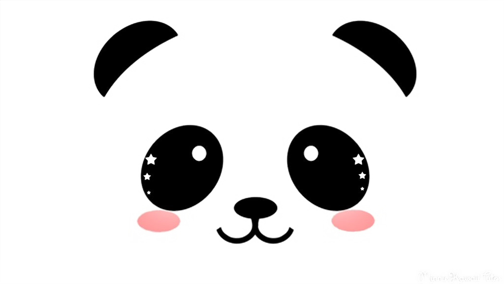 Panda Download Png Isolated Image (white, black)