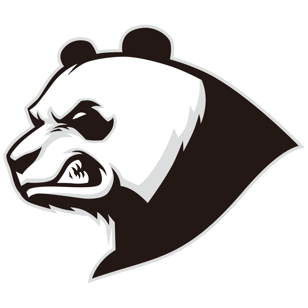 Panda Png Isolated Hd (white, lavender, black)