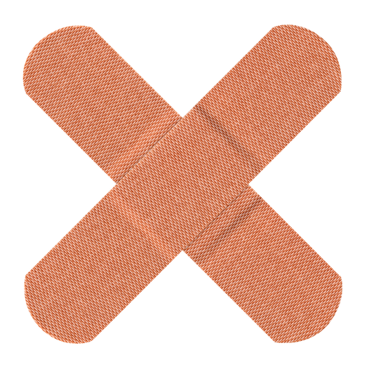 Bandage Png Pic (salmon, black)