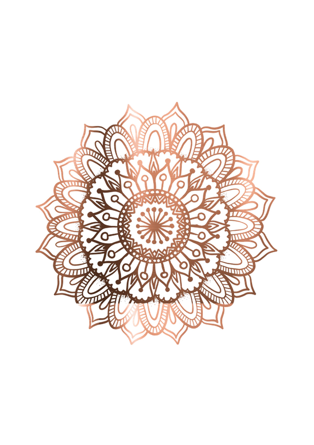 Mandala Png Transparent Picture (silver, pink, black)