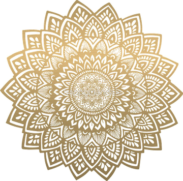 Mandala Transparent Background (black)