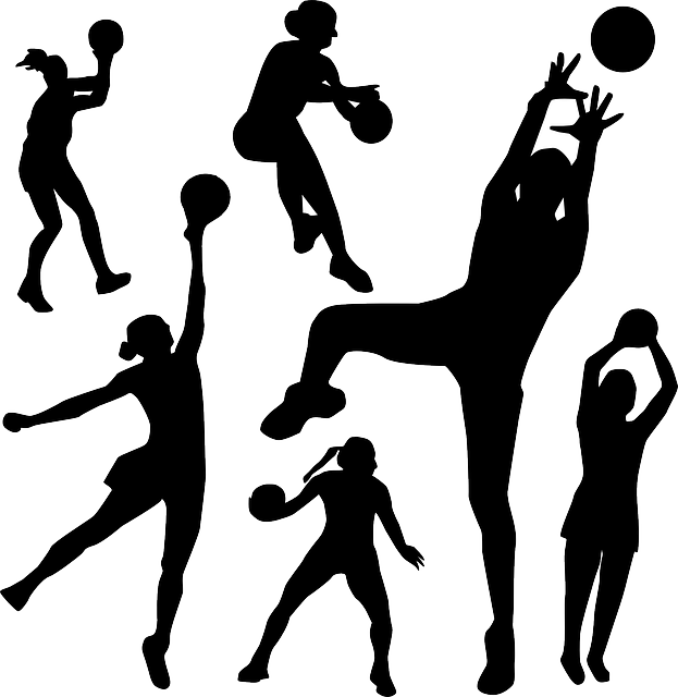 Handball Png Clipart (black, white)