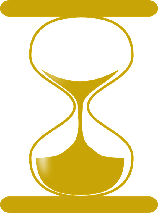 Sandglass Animated Hourglass Png File (white, pink, orange)