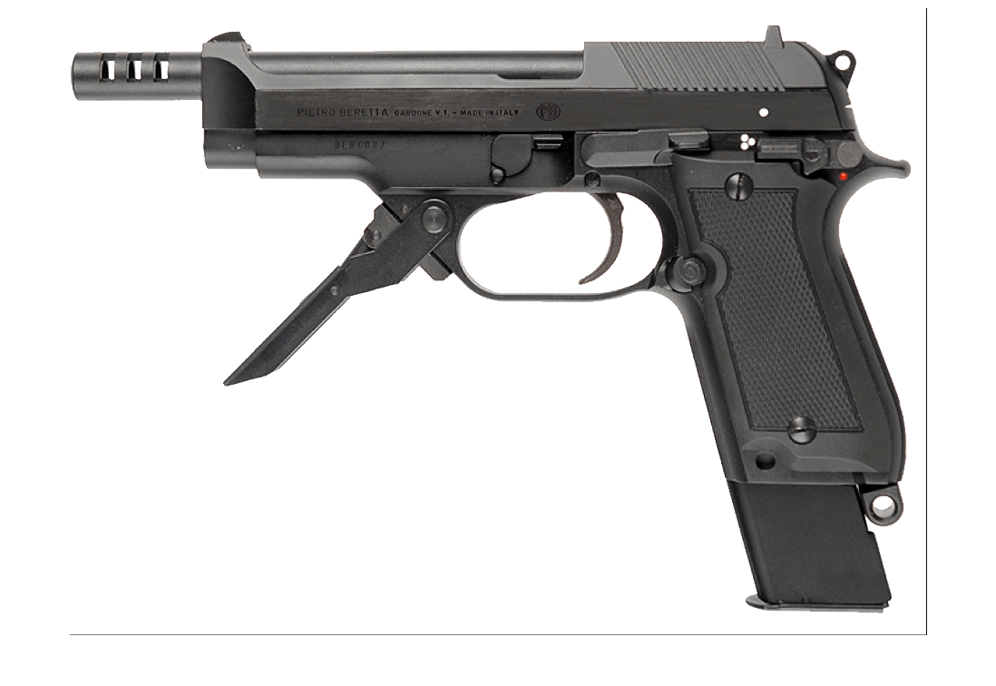 Handgun Png Clipart (gray, indigo)