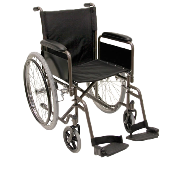 Handicap Wheelchair Png Image (black, white)