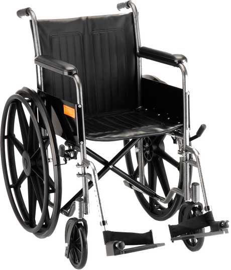 Handicap Wheelchair Transparent Background (black, white)