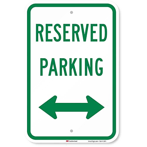 Handicapped Reserved Parking (lavender, white)