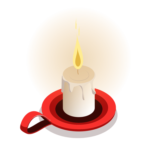 Candle Light Png Isolated Hd (black, gray, chocolate, red)