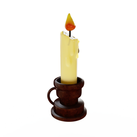 Candle Light Png Photo (black, white, lavender)