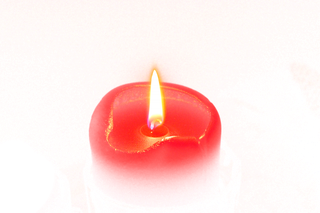 Candle Light Png (black, white, red)