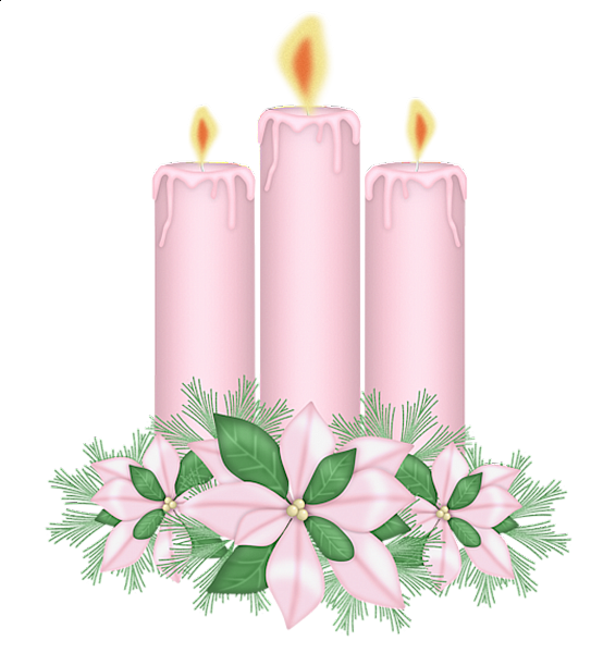 Candles Png Clipart (black, beige, pink)