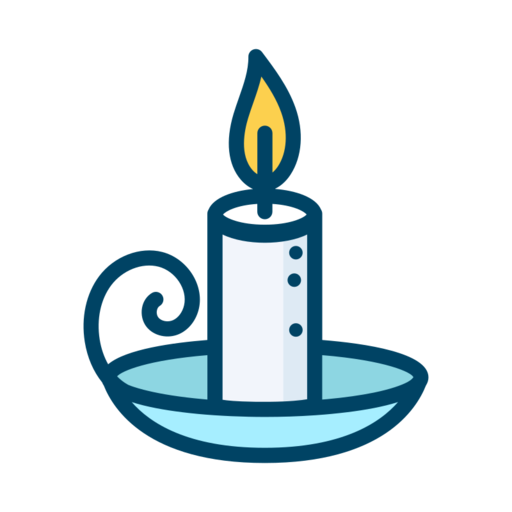 Candlestick Free Png Icon Download (teal, black, silver, white, mint)