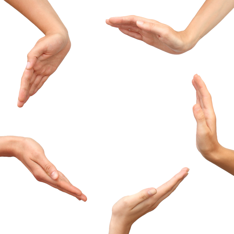 Hands Png 6 (black)