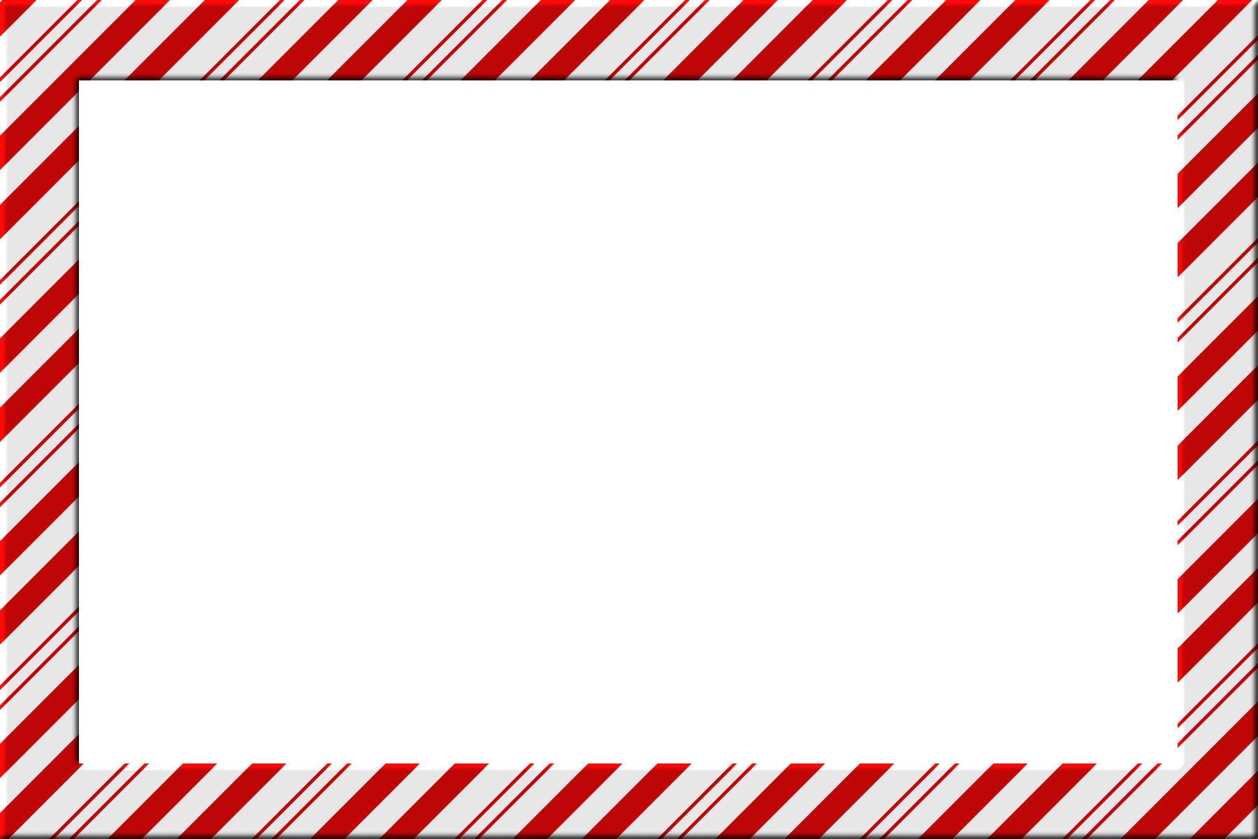 Candy Cane Frame Png File (black, maroon, silver, lavender)