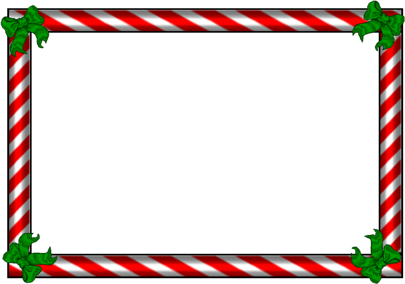 Candy Cane Frame Png Image (black, white, red, maroon)