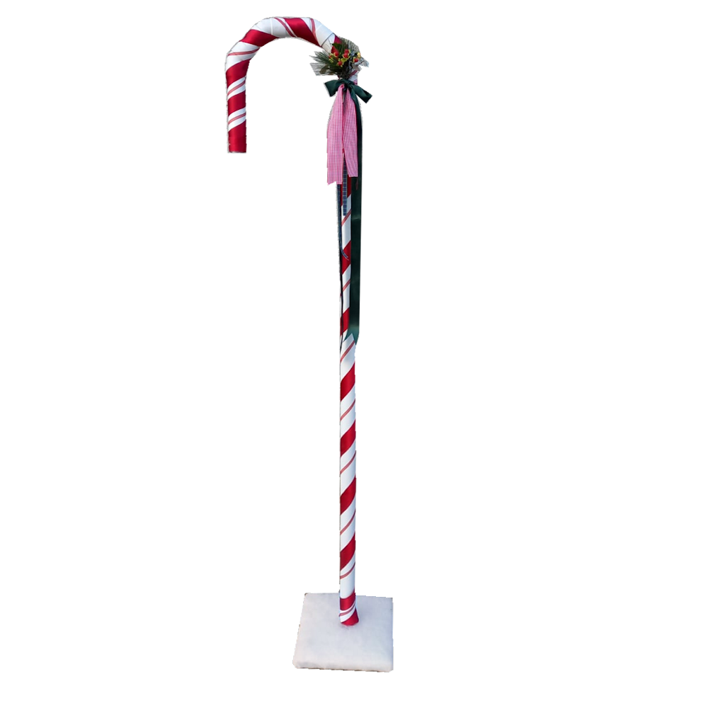 Candy Canes Download Png Image (black, silver)