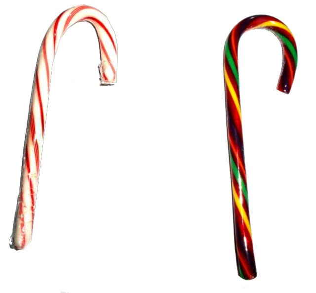 Candy Canes Png File (black, white)