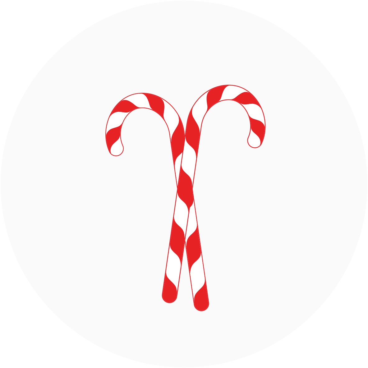 Candy Canes Png Isolated File (red, black, white, gray, lavender)