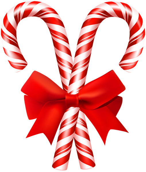 Candy Canes Png Picture (black, white, red)