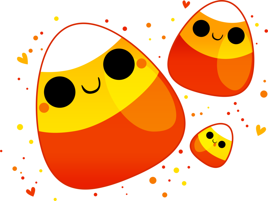 Candy Corn Png File (chocolate, red, black, white, gold)