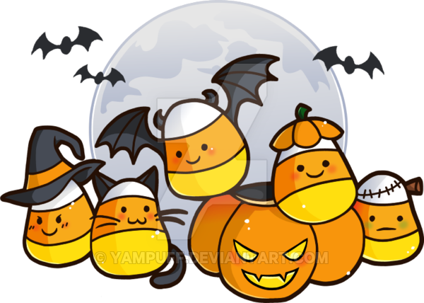 Candy Corn Png Photos (orange, black, white, gold, lavender)