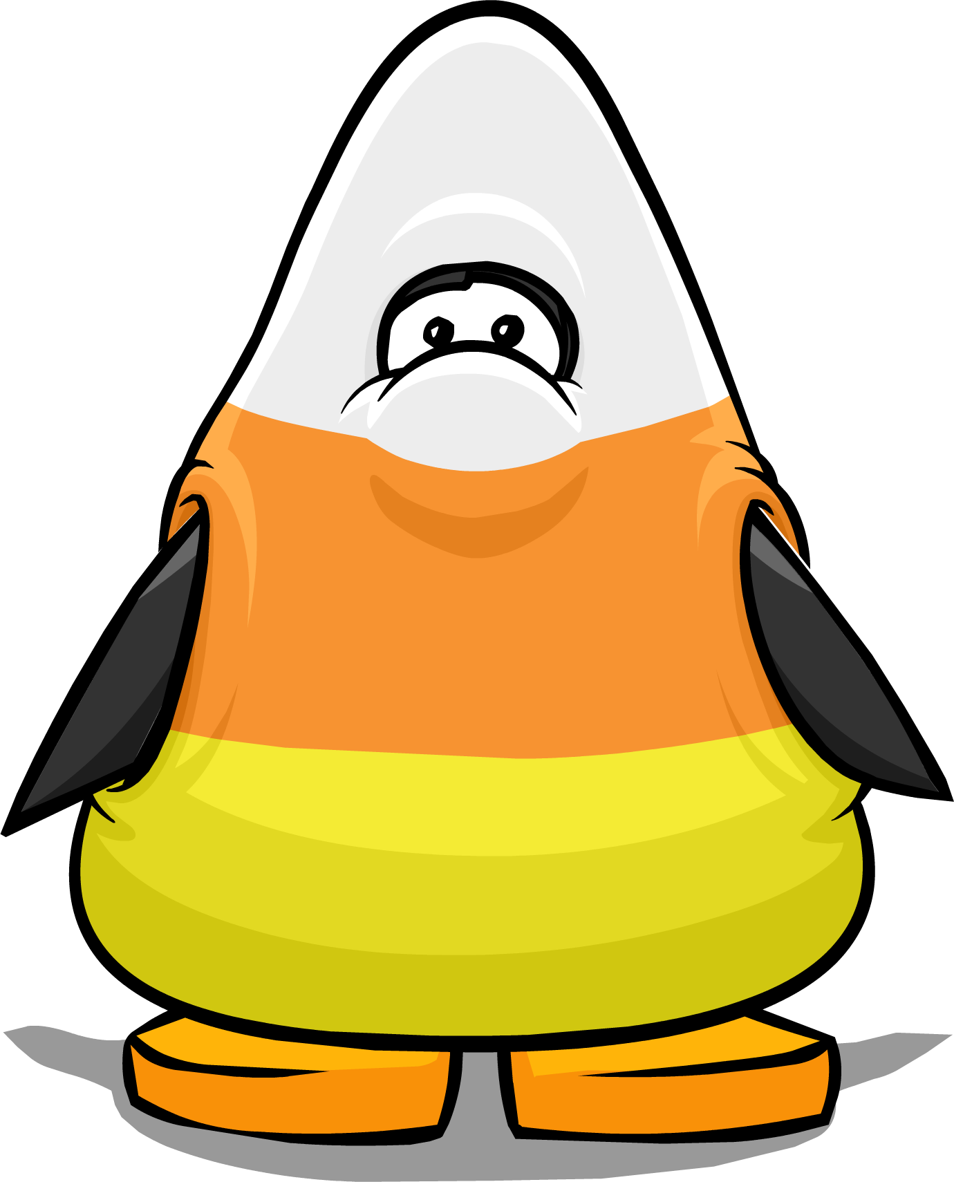 Candy Corn Png Transparent Image (orange, yellow, black, gold, lavender)