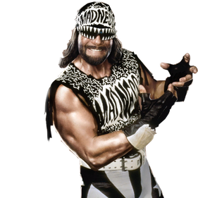 Randy Macho Man Savage Png Clipart (black)