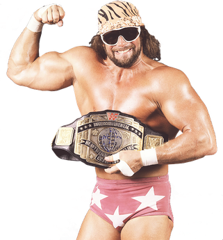 Randy Macho Man Savage Png File (beige, black, white)